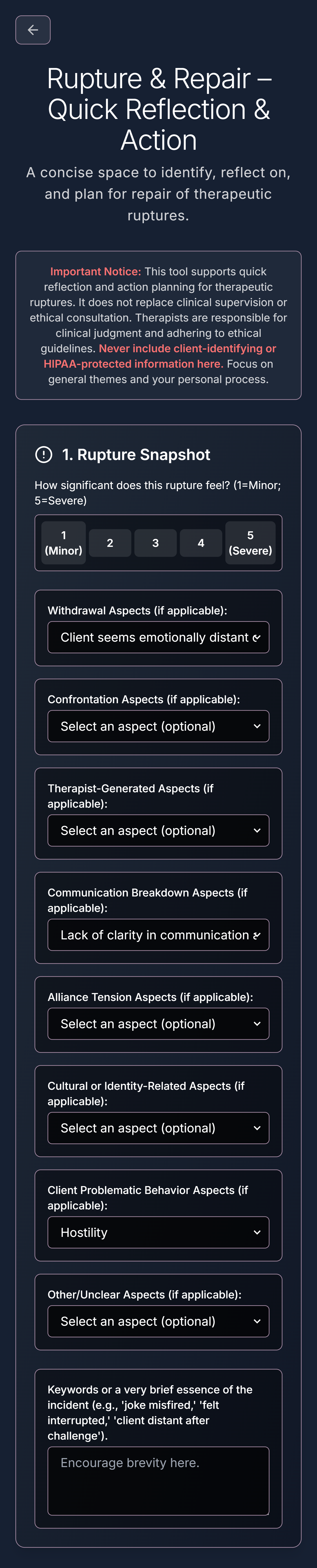 Rupture Repair Tool